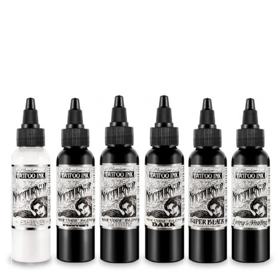 Тату краска Nocturnal Ink Full Set