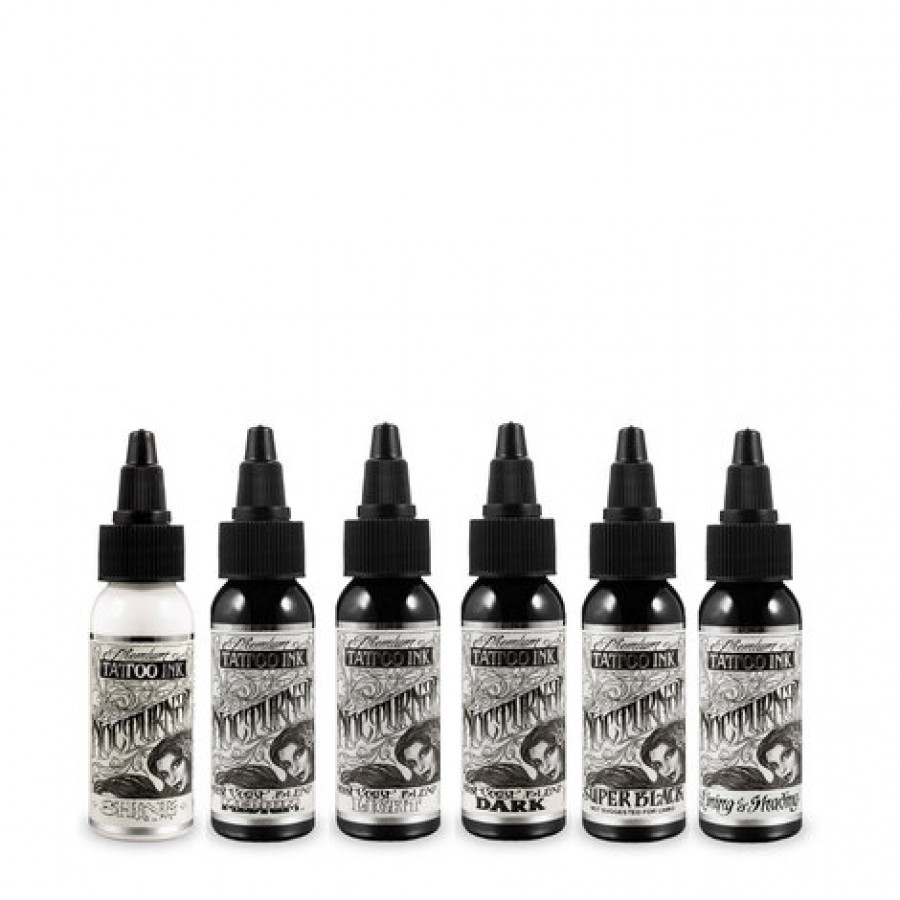 Тату краска Nocturnal Ink Full Set