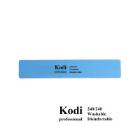 Пилка-баф Kodi Professional 240/240 синяя квадрат